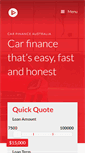 Mobile Screenshot of carfinanceaustralia.com.au